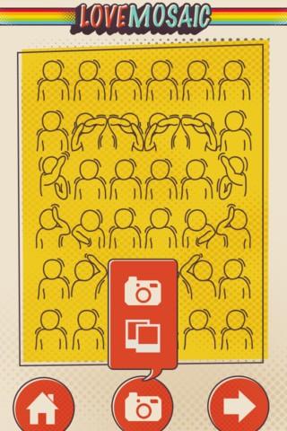 爱心马赛克手机版  v1.0
